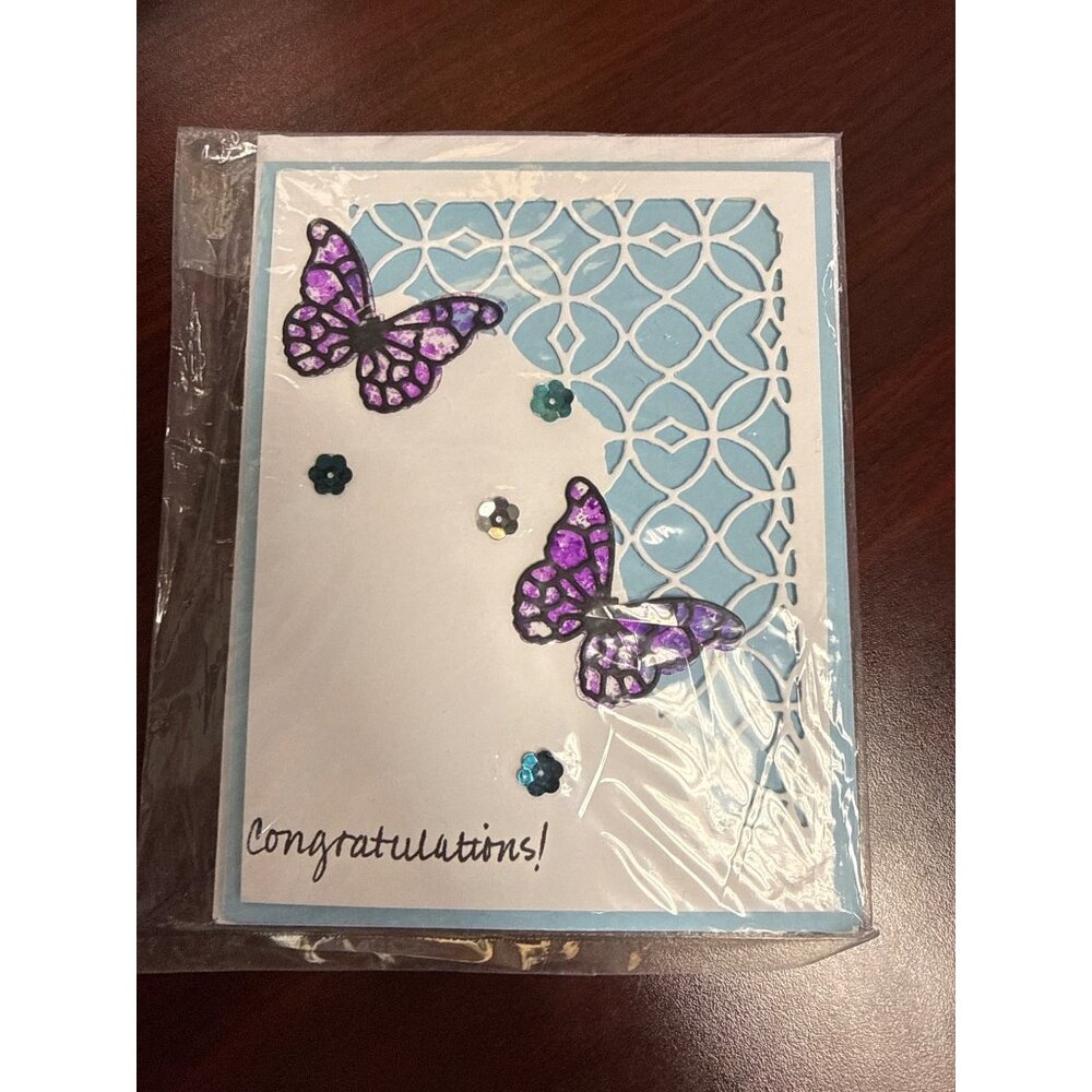 Handmade Nautical & Butterfly Congratulations Card Collection - Picture 5 of 6
